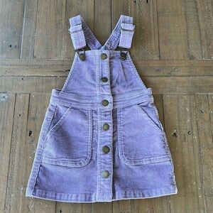 Jamie Kay Grace purple corduroy jumper dress